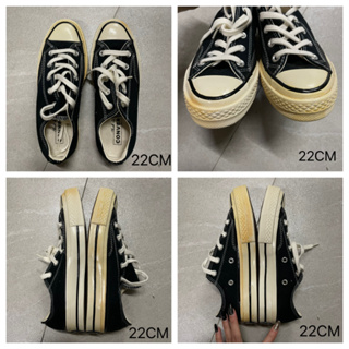 [瑕疵]Converse Chuck Taylor 1970s 低筒 黑色 帆布 經典 復古 男女鞋 162058C