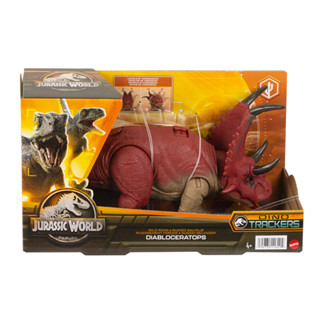 臺中＊＊宏富玩具＊美泰兒 MATTEL 侏儸紀世界 新咆哮恐龍系列 Diabloceratops(11633)【有音效】