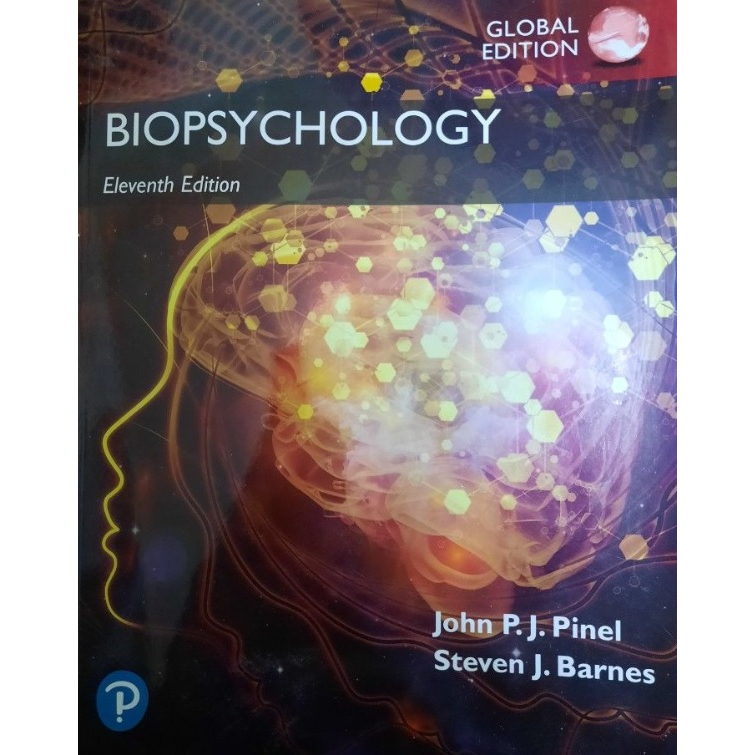 【正版二手書】生物心理學 Biopsychology 11e 9781292351933 保存良好+絕對超值+要買要快+