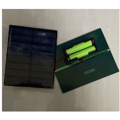 【綠市集】1W 4V太陽能池板 充電板 可充 2*AAA 1.2V 充電 電池