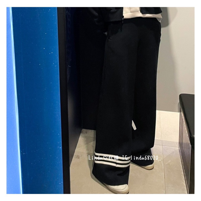 Linda❤️代購 ADIDAS OG TRACKPANT 黑 三線 拉鍊 寬褲 長褲 女款 HM1746 IB7307