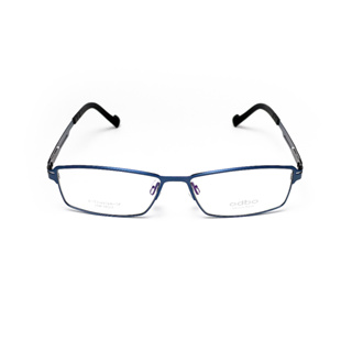 【全新特價】odbo 鈦金屬光學眼鏡鏡框 1748 C53 消光寶藍色 輕量化無螺絲設計