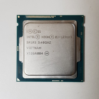 Intel Xeon E3-1231 v3 CPU 3.4GHZ 附原廠銅芯散熱風扇 1150腳位 2手良品