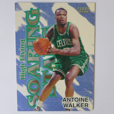 ~ Antoine Walker ~NBA球星/安東·渥克 1998年Fleer.凹凸設計.特殊卡