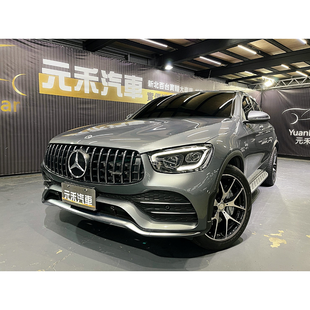 (元禾國際-阿佑) 349.8萬2022年式 C253型 M-Benz GLC  3.0 汽油 灰