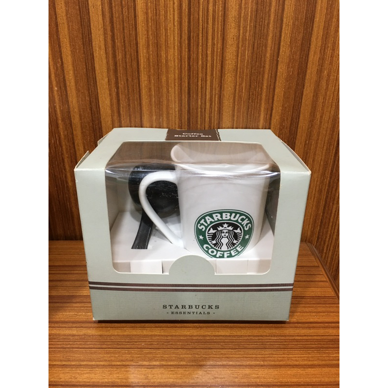 星巴克 Starbucks 馬克杯 8oz 附咖啡粉量匙10g 禮盒