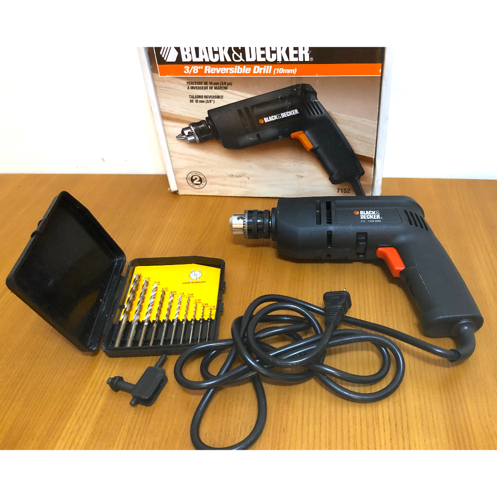 美國百工 Black &amp; Decker  7152 TYPE 2 120V 3A 電鑽 工具