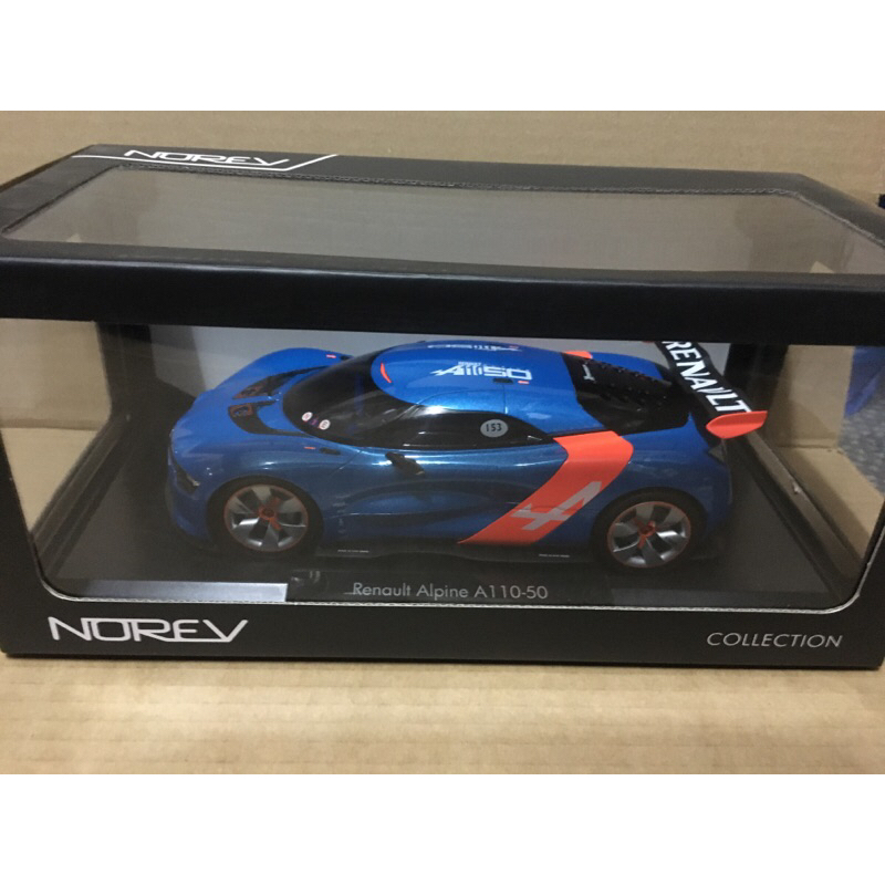 NOREV 1:18 Renault Alpine A110-50 Blue and Orange