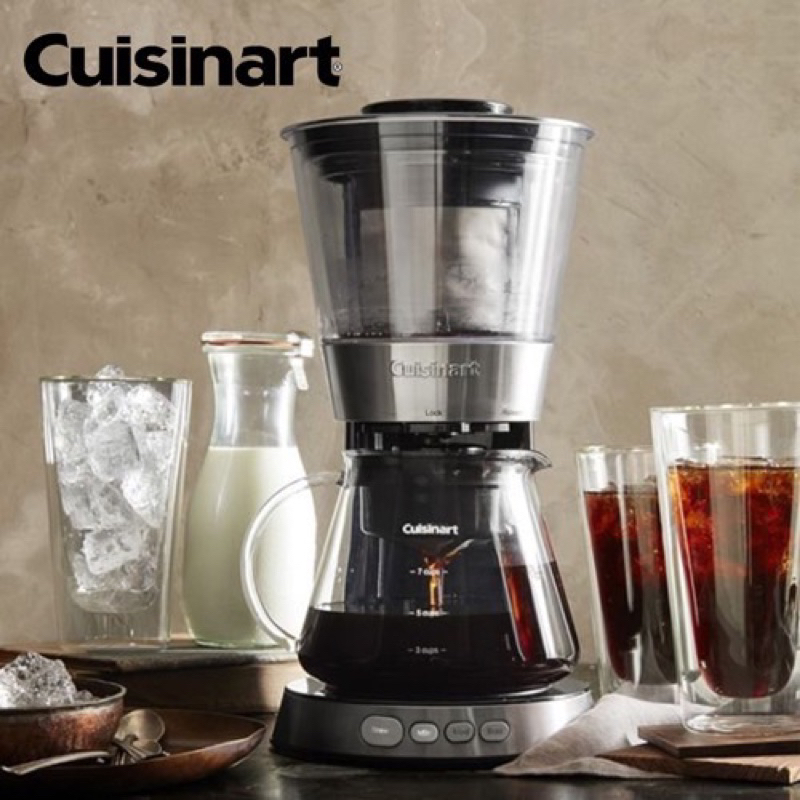 Cuisinart 美膳雅 自動冷萃醇濃 咖啡機 咖啡 機器快煮 DCB-10TW 不鏽鋼 咖啡壺 廚房 家電 玻璃壺