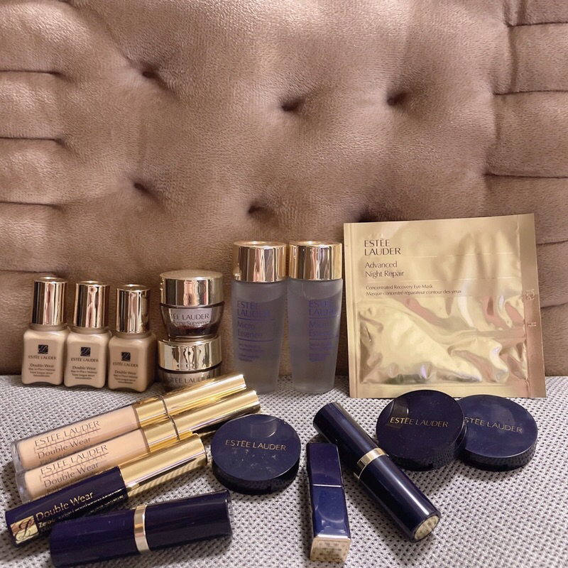 全新 過期未拆封 雅詩蘭黛 ESTEE LAUDER 彩妝 保養品系列 贈品 小樣 潤唇膏 口紅 護唇膏 化妝水 眼膜