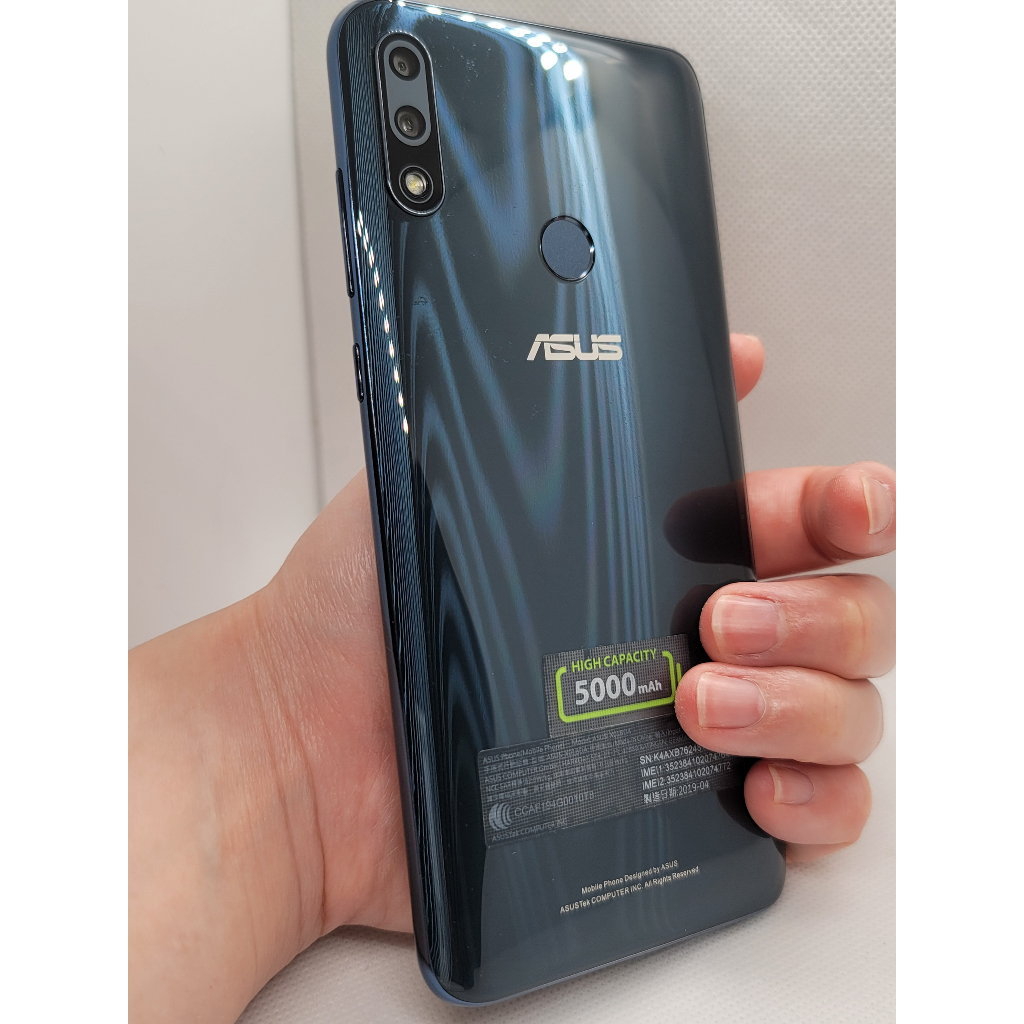 ASUS ZenFoneMaxPro M2 ZB631KL (4GB/128GB)單機 藍色/9成新 新北樹林