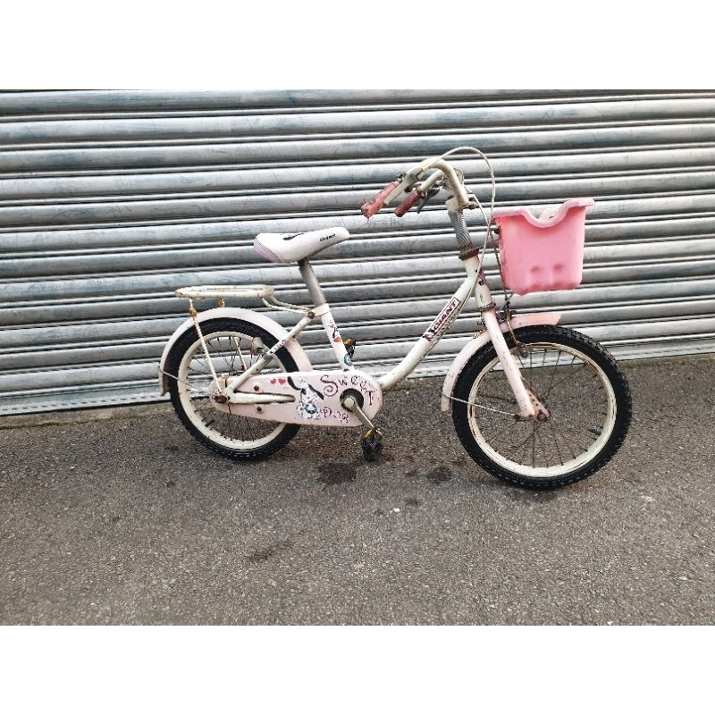 12吋兒童粉色可愛腳踏車 確認是否有庫存.請勿先下標勿先下標(苗栗面交.可火車幫寄)