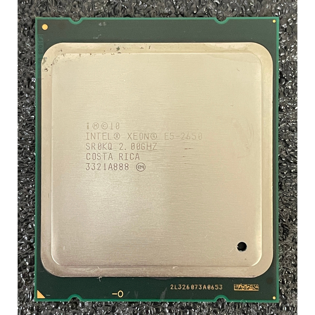 ⭐️【Intel E5-2650 最高 2.80 GHz 8核16緒】⭐ 無風扇/附散熱膏/保固3個月