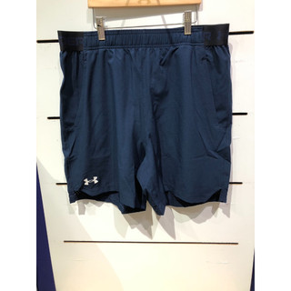 【Under Armour】UA 男款 VANISH Woven 6吋短褲1373718-408藍色