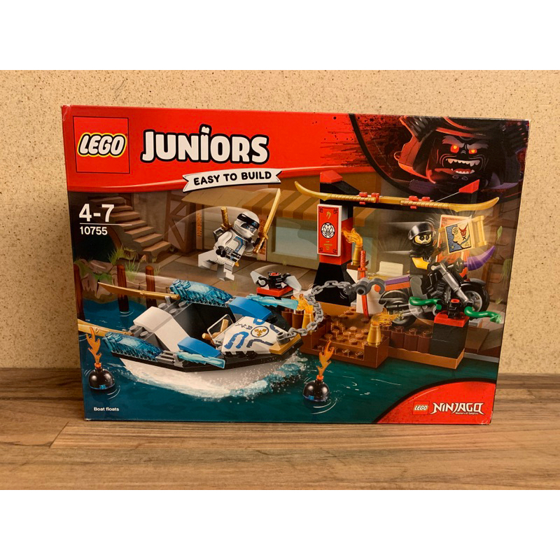  LEGO 10755 Juniors Niinjago Boat floats