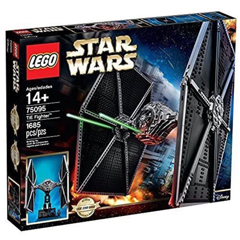 【現貨】樂高Lego 75095-樂高星際大戰系列-銀河帝國 主力戰機-TIE ZFighter-鈦戰機