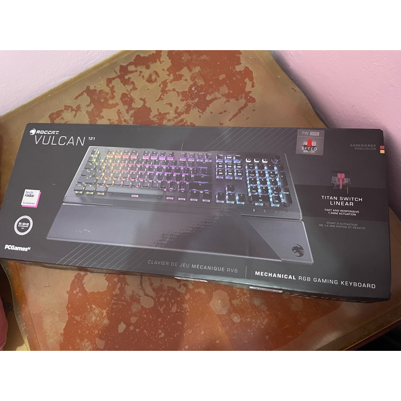 ROCCAT VULCAN 121 紅軸版 二手