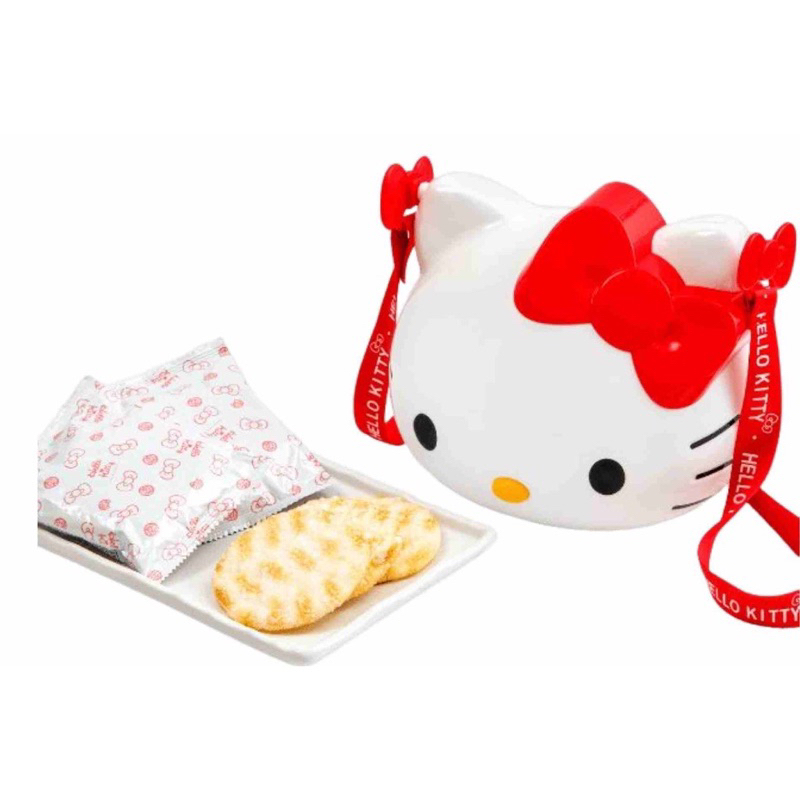 ✡樺妃收藏✡ 全新 爆米花桶 Hello Kitty 雪米餅 造型筒格格紅禮盒 三麗鷗 送禮禮物