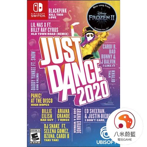 【八米蔚藍】NS Switch Just Dance 2020 舞力全開 2020 全新品 電玩遊戲