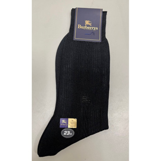【特價 小號專區 中性襪 男女都適用 23cm】 全新日本製 BURBERRY 各種世界名牌紳士薄棉襪