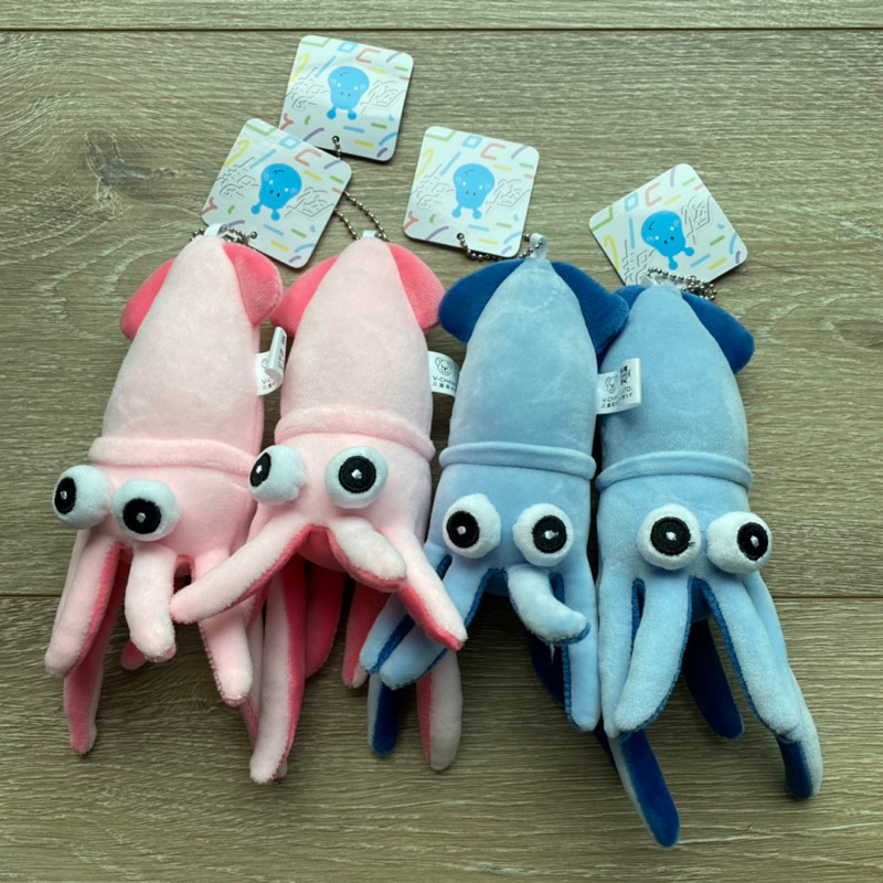 魷魚娃娃 魷魚吊飾 烏賊 可愛玩偶 魷魚玩偶