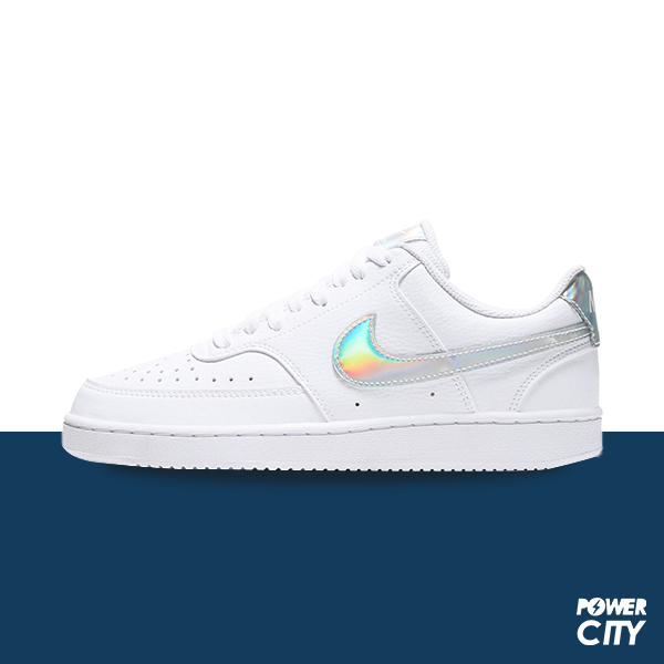 【NIKE】Nike Court Vision Low 休閒鞋 白 鐳射 女鞋 -CW5596100