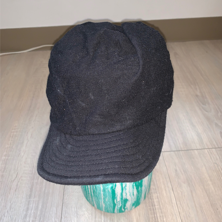 5CM深藍毛帽，BEAMSBOY藍色書報童帽（二手）