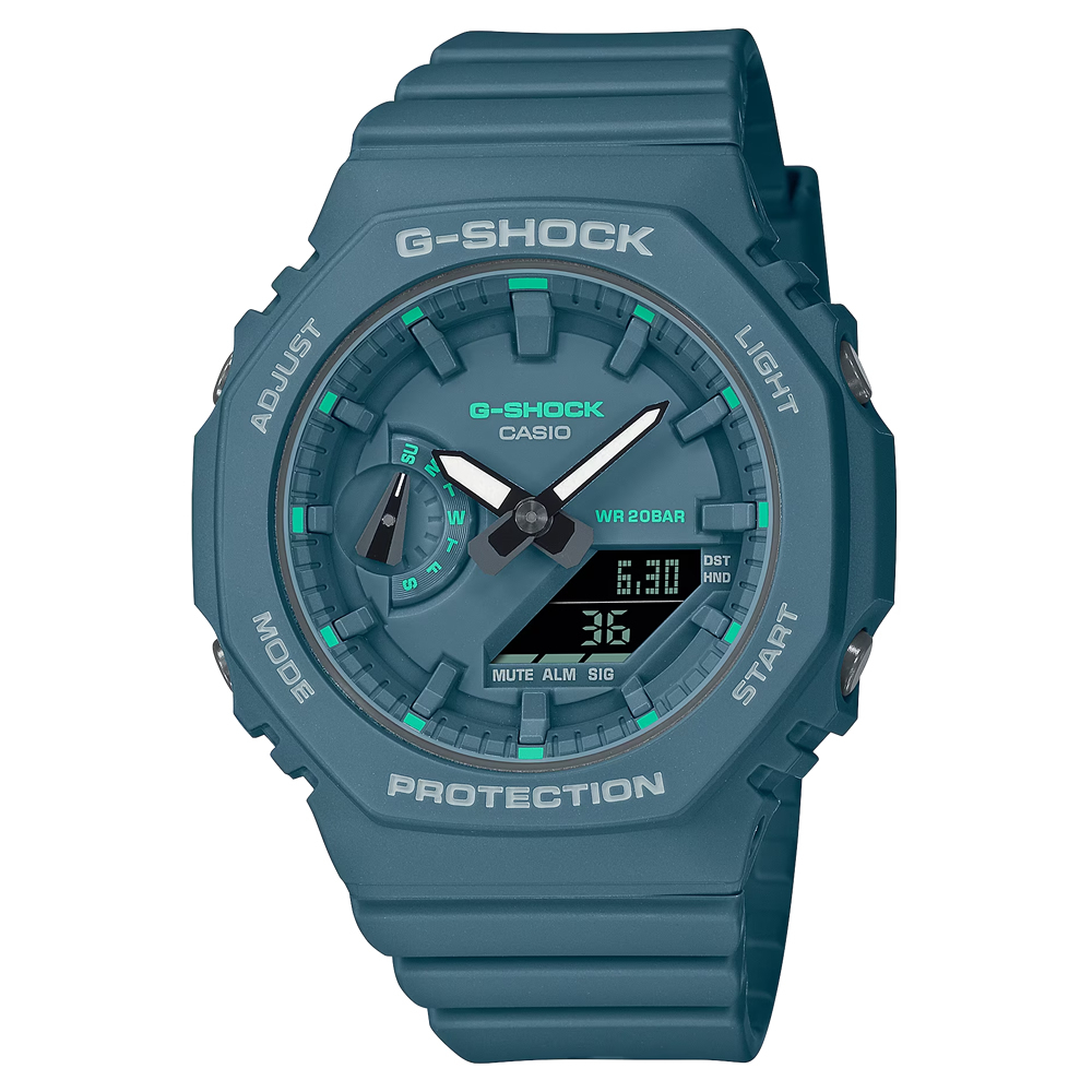 G-SHOCK / GMA-S2100GA-3A / 卡西歐 CASIO [ 官方直營 ] 纖薄精巧指針數位