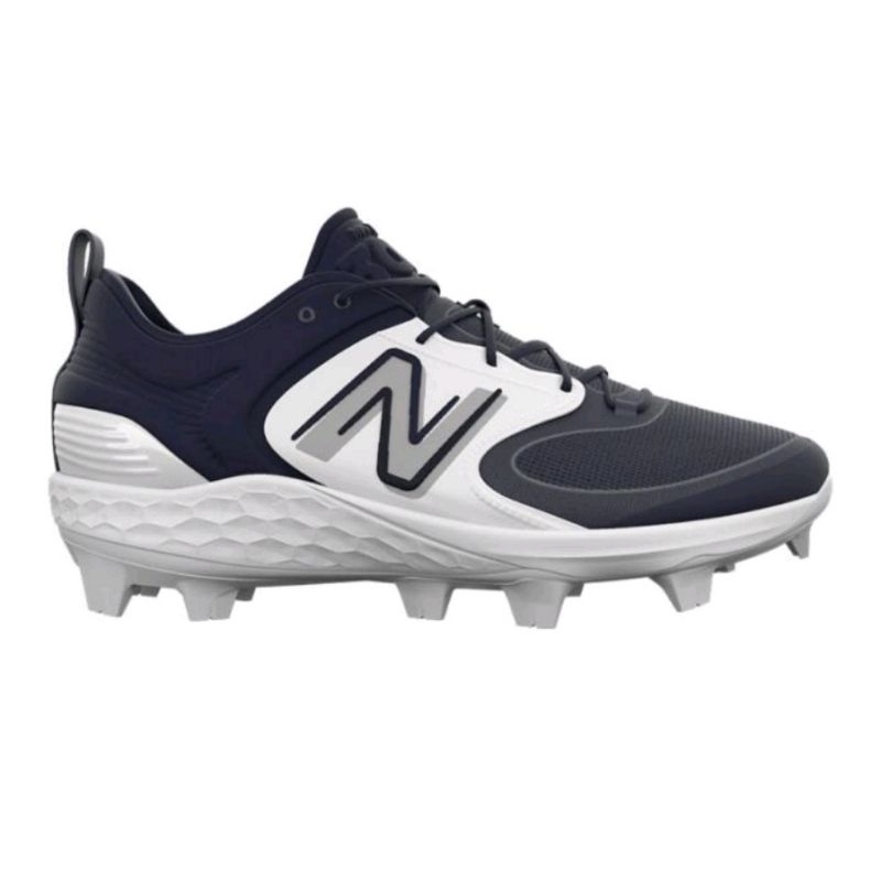 好鏢射射~~NEW BALANCE NB 棒壘膠釘鞋 深藍白 PL3000N6-2E (2880)