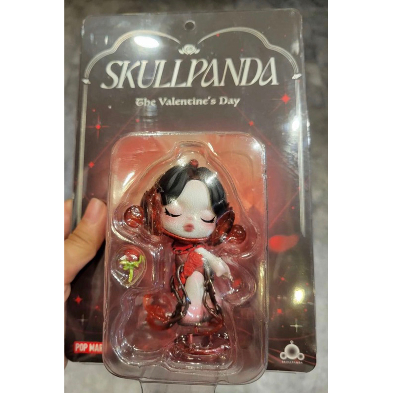 泡泡瑪特 POP MART SKULLPANDA 情人節限定 sp情人節 吊卡