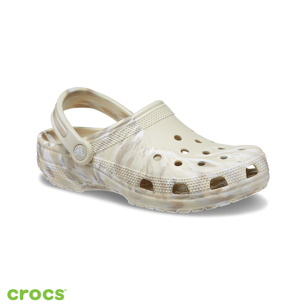 Crocs 卡駱馳 (中性鞋)-大理石紋經典克駱格-206867-2Y3
