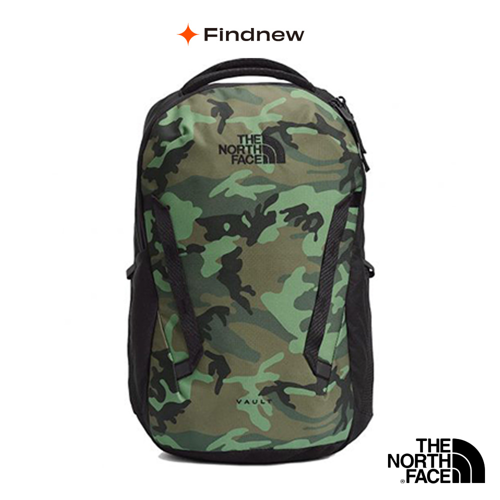 THE NORTH FACE 迷彩拉鍊減壓後背包 NF0A3VY2I3A【Findnew】