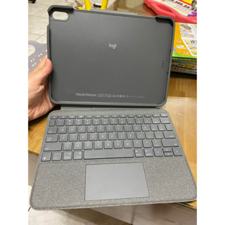 羅技Logitech folio touch 鍵盤，二手，適用於iPad air 4