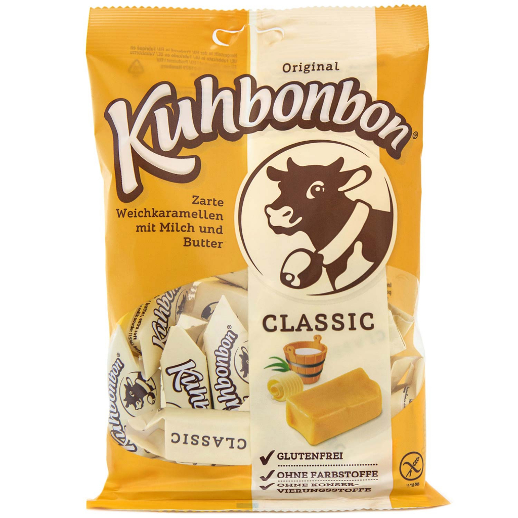 德國🇩🇪 Kuhbonbon 經典 巧克力 蜂蜜 咖啡味 牛奶糖