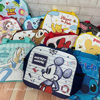Disney 迪士尼 米奇米妮 小熊維尼 史迪奇 奇奇蒂蒂 玩具總動員 便當袋 手提便當袋 餐袋 手提袋 大容量便當袋