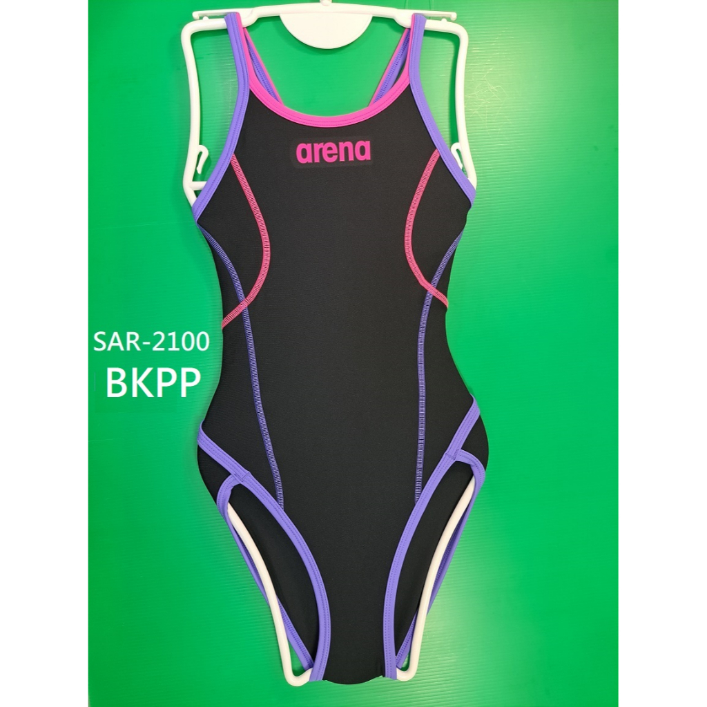 【ARENA+游泳多多】SAR-2100W練習款彩虹標泳衣 尺寸:130, S, M, L, O,XO  泳裝