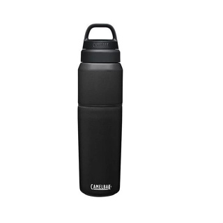 【Camelbak】650ml MultiBev 二合一不鏽鋼保溫(保冰)隨行瓶 濃黑 CB2424001065 保溫瓶