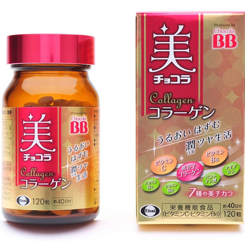 日本購回 日本 chocola 美BB 膠原蛋白 120錠