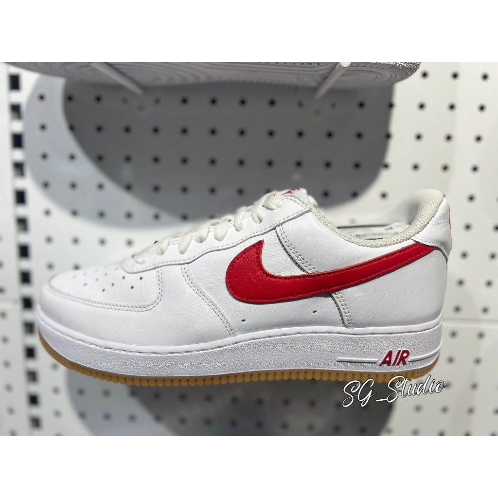 S.G Nike Air Force 1 Low DJ3911-102 AF1 白紅 膠底 休閒鞋 男鞋