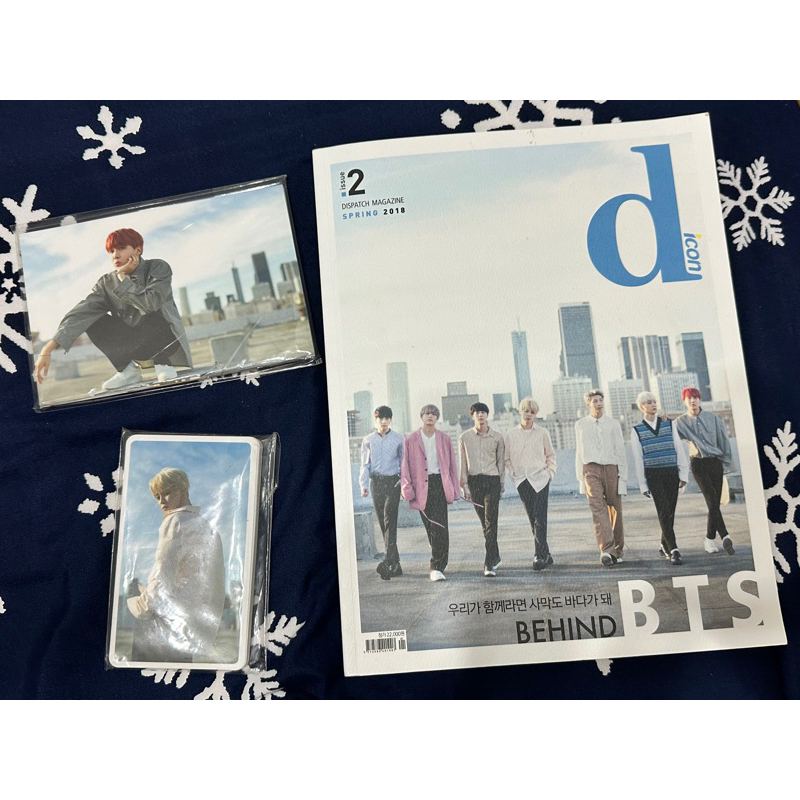 整組💖 明信片+卡片 BTS BEHIND Dicon Dispatch Magazine 防彈少年團