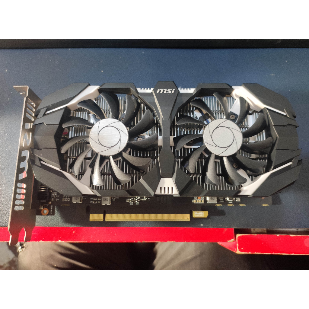 MSI 微星 GTX 1050 2GT OC 免插電 過測良品顯卡