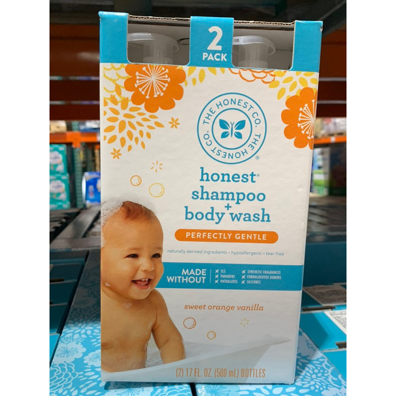 「Costco 好市多代購」甜橘香草香味二合一洗髮沐浴乳🦖 單箱（2入）