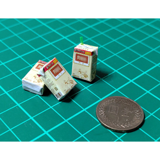 【袖珍屋】奶茶鋁箔包模型(2入1組)