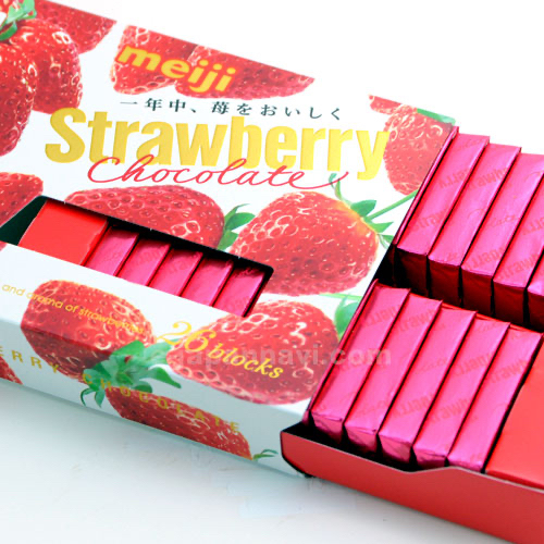 日本 🇯🇵 明治 meiji 草莓巧克力 26入 阿波羅巧克力
