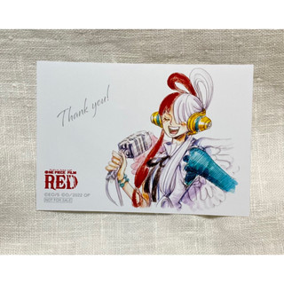 🇯🇵日本週邊「現貨」航海王 海賊王日本草帽屋特典美音ウタUTA相卡ONE PIECE FILM RED紅髮歌姫電影週邊