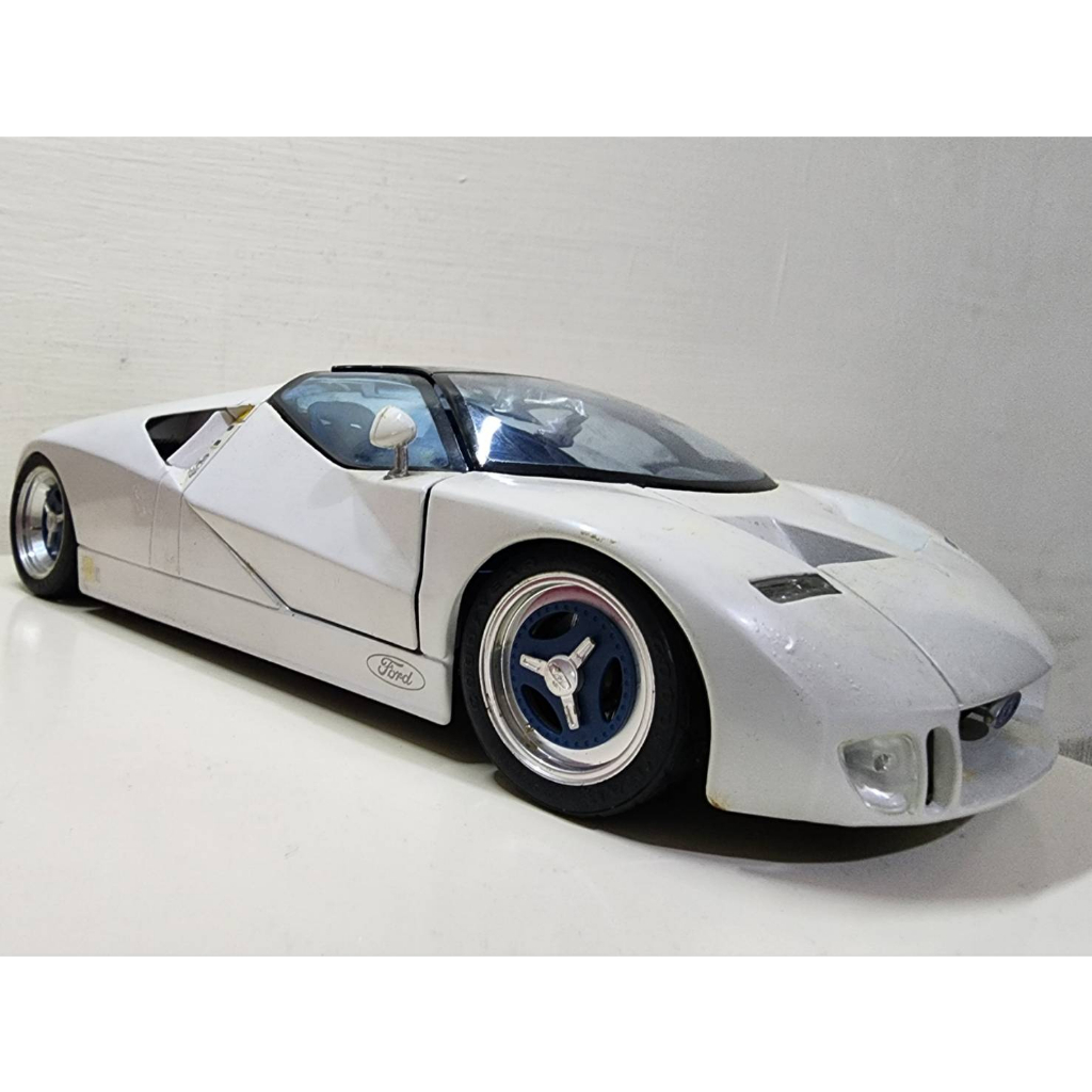 1:18福特FORD超跑GT90金屬模型車1995年代物老物早期收藏經典概念神車狂巴法拉利