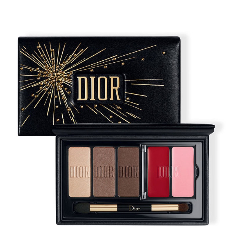 Dior 聖誕璀璨耀眼訂製眼唇盤