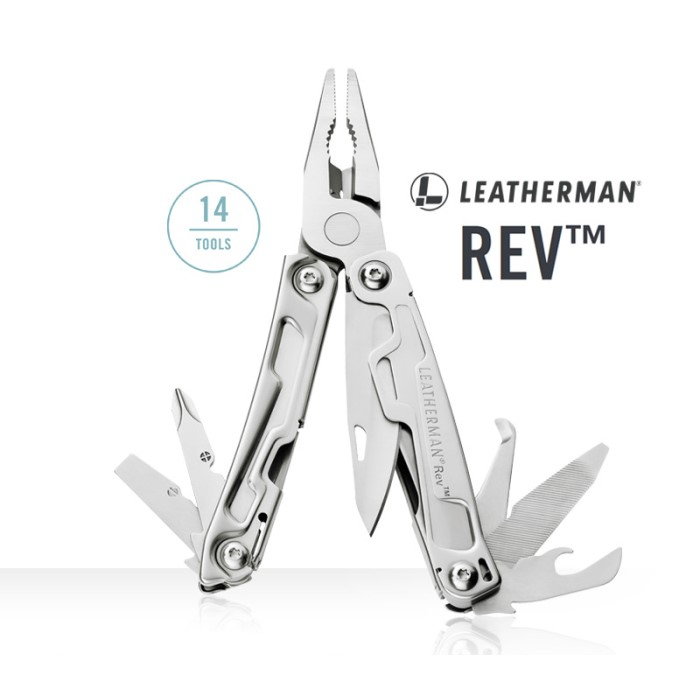 特價 [25年保固] Leatherman REV 工具鉗 BOX-INT 不含尼龍套 LE 832130 綠野山房