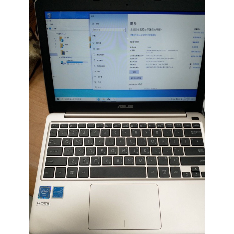 ASUS  華碩 E200HA-0101GZ8350 閃耀金(Atom x5-Z8350/4G/EMMC 32G)-02