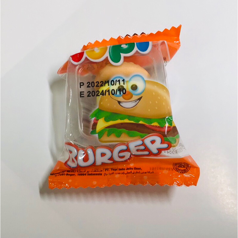 [糖果凱莉Candy KELLY] Yupi 呦皮漢堡QQ糖 / 薯條QQ糖 古早味零食 造型軟糖